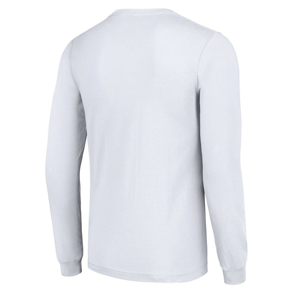 NHL Buffalo Sabres Starter Four Team Name Logo Long Sleeve Graphic T-Shirt - White