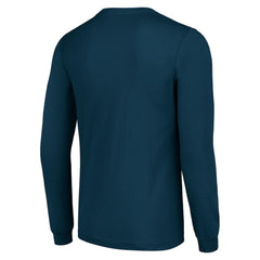 NHL Vancouver Canucks Starter Shield Long Sleeve Graphic T-Shirt - Navy