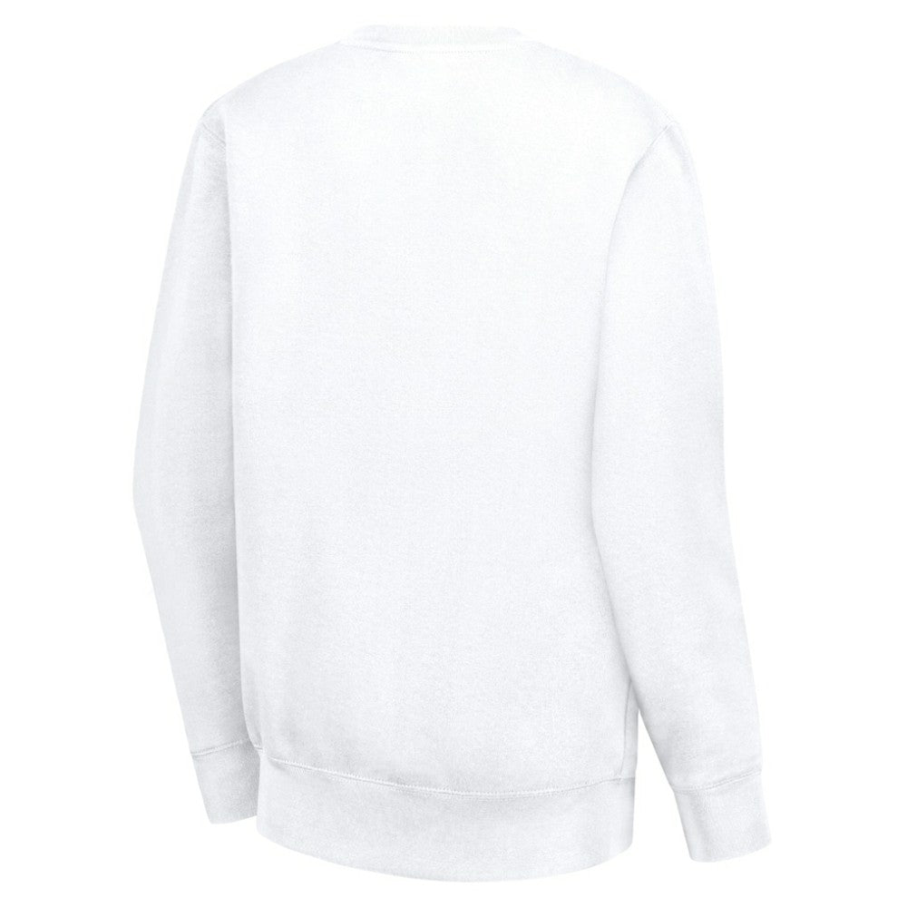 NHL Toronto Maple Leafs G-III 4Her by Carl Banks Women's Collage Graphic Fleece Long Sleeve Pullover Sweatshirt - White