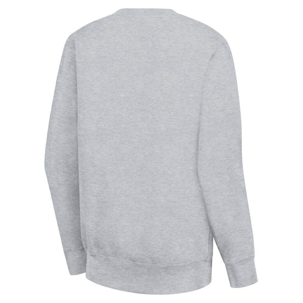 NHL Detroit Red Wings G-III 4Her by Carl Banks Women's Collage Graphic Fleece Long Sleeve Pullover Sweatshirt - Heather Gray
