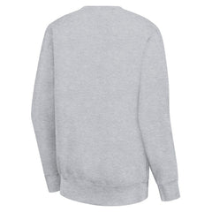 NHL Philadelphia Flyers G-III 4Her by Carl Banks Women's Collage Graphic Fleece Long Sleeve Pullover Sweatshirt - Heather Gray