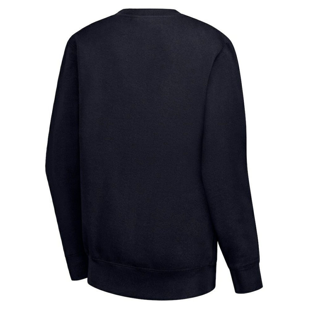 NHL Nashville Predators G-III 4Her by Carl Banks Women's Collage Graphic Fleece Long Sleeve Pullover Sweatshirt - Navy