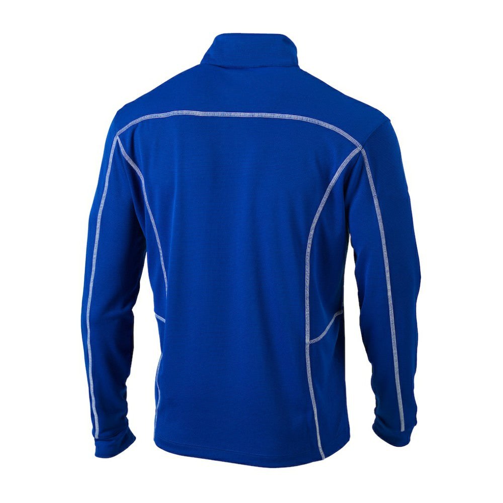 Chicago Cubs Columbia Cooperstown Collection Omni-Wick Shotgun Quarter-Zip Top - Royal Tops