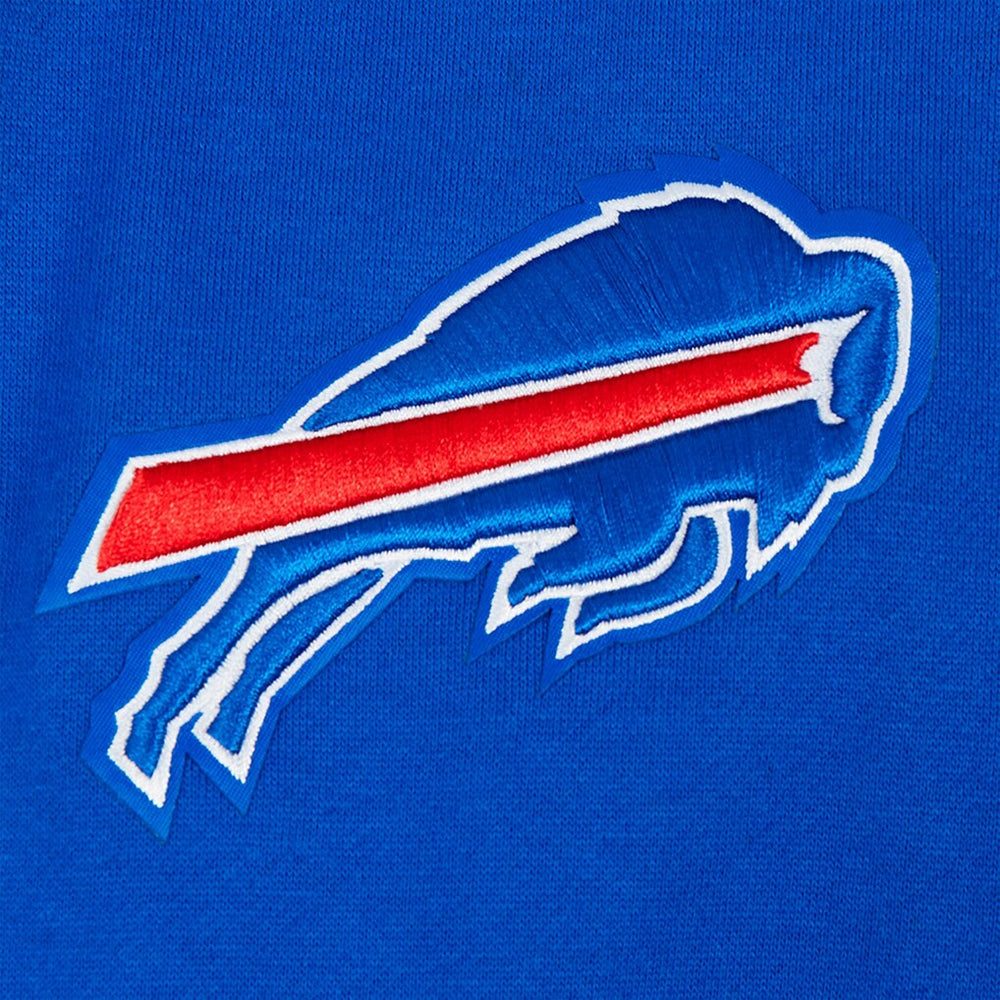 Buffalo Bills Pro Standard Turn It Up Drop Shoulder Pullover Sweatshirt Royal