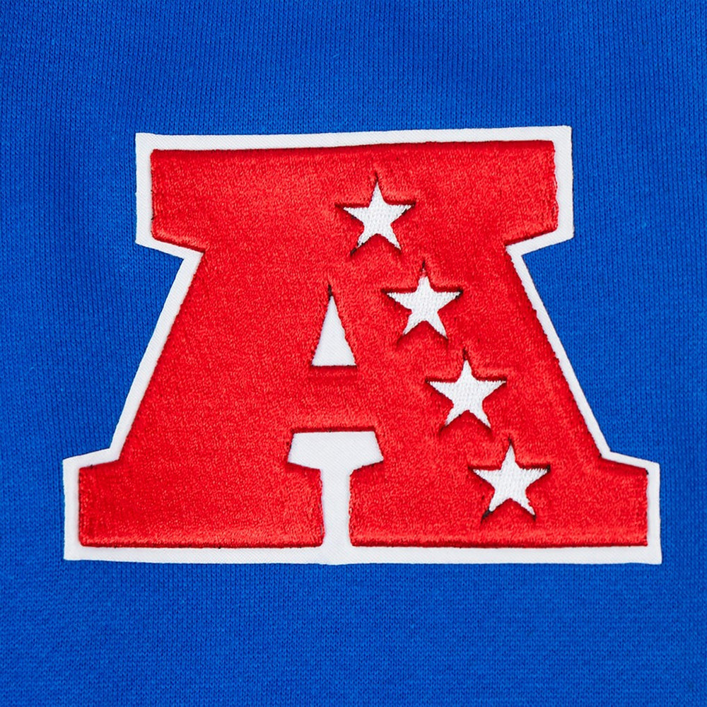 Buffalo Bills Pro Standard Turn It Up Drop Shoulder Pullover Sweatshirt Royal