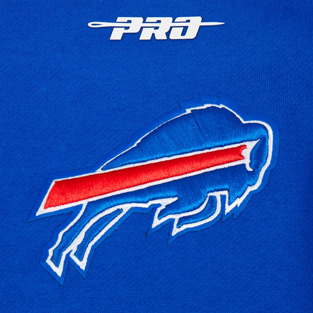Buffalo Bills Pro Standard Turn It Up Drop Shoulder Pullover Sweatshirt Royal