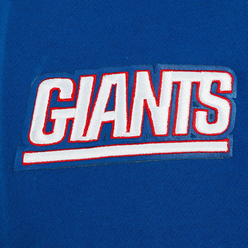 New York Giants Pro Standard Turn It Up Drop Shoulder Pullover Sweatshirt Royal
