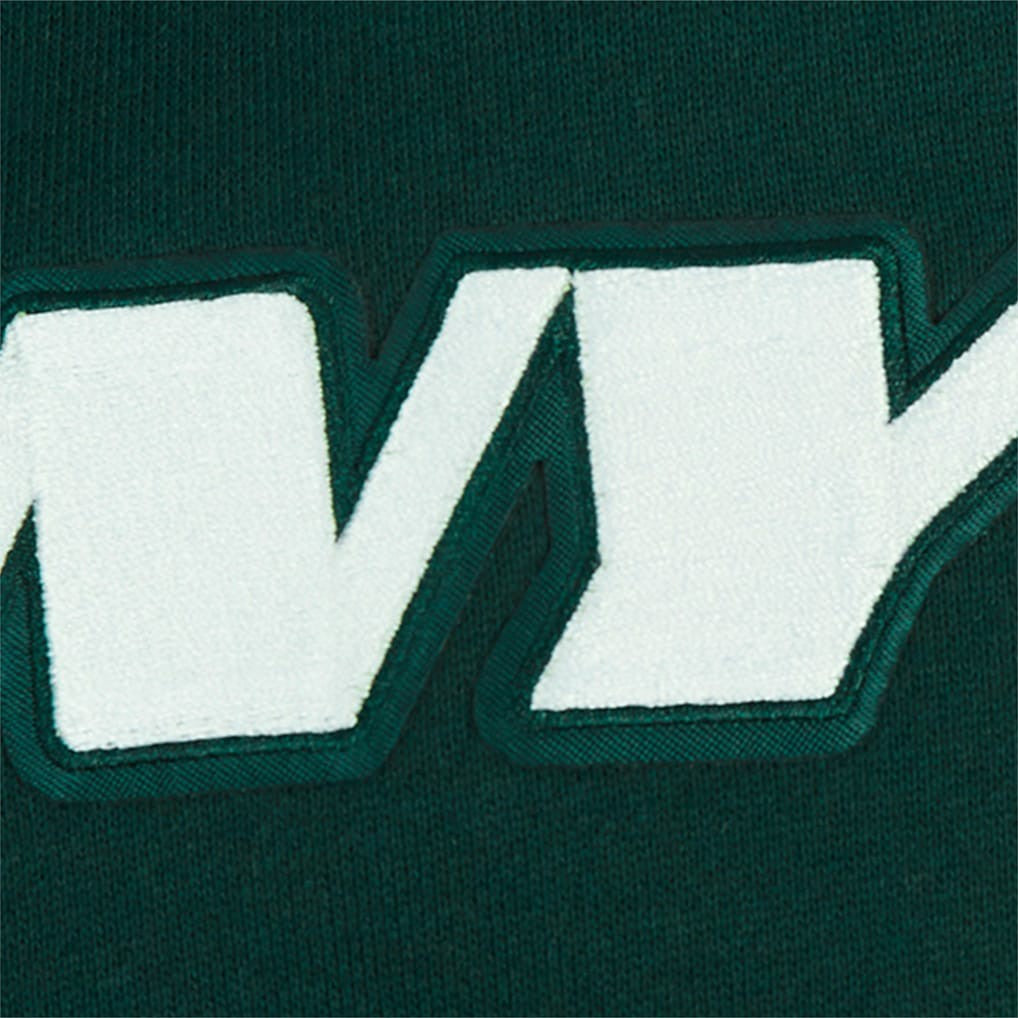 New York Jets Pro Standard Turn It Up Drop Shoulder Pullover Sweatshirt Green
