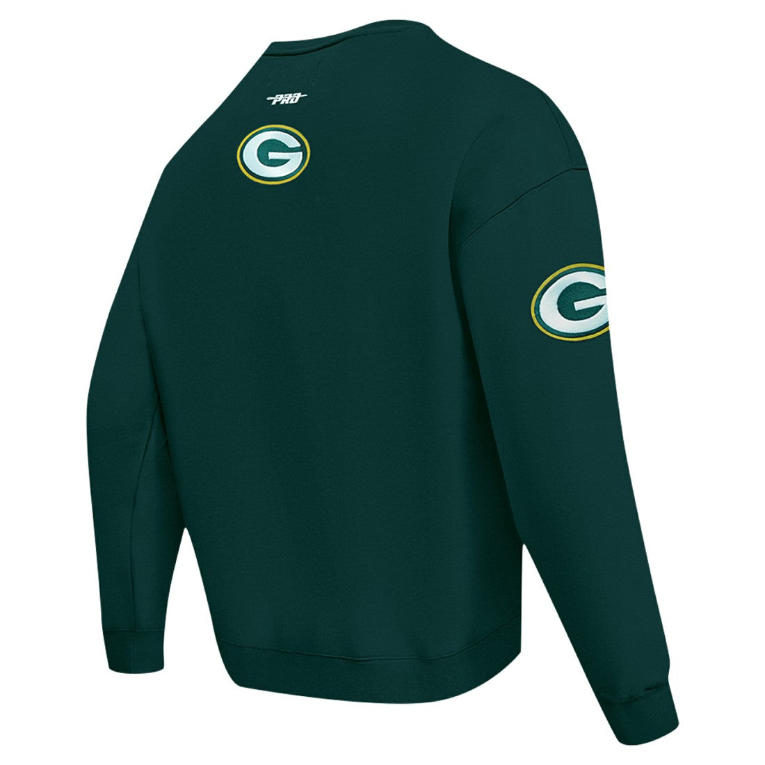 Green Bay Packers Pro Standard Turn It Up Drop Shoulder Pullover Sweatshirt Green