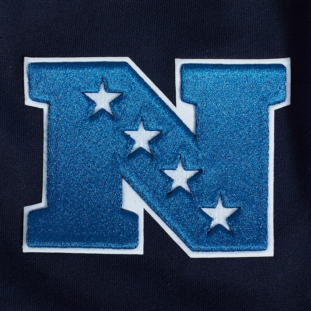 Seattle Seahawks Pro Standard Turn It Up Drop Shoulder Pullover Sweatshirt College Navy