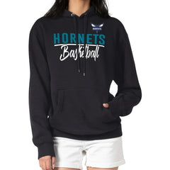 Charlotte Hornets G-III 4Her by Carl Banks Women's Graphics Fleece Pullover Hoodie Black
