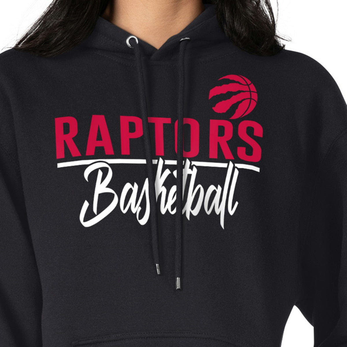 Toronto Raptors G-III 4Her by Carl Banks Women's Graphics Fleece Pullover Hoodie Black