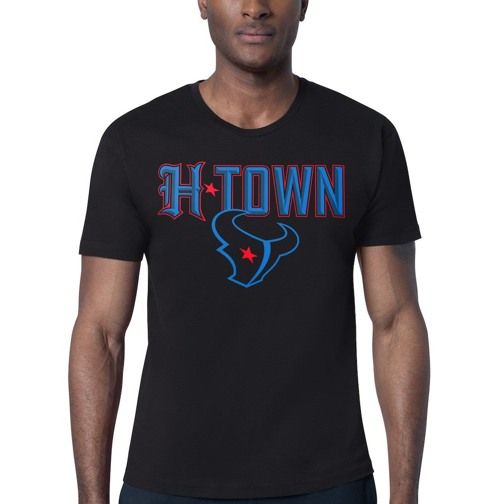 Houston Texans Starter H-Town Graphic T-Shirt Black