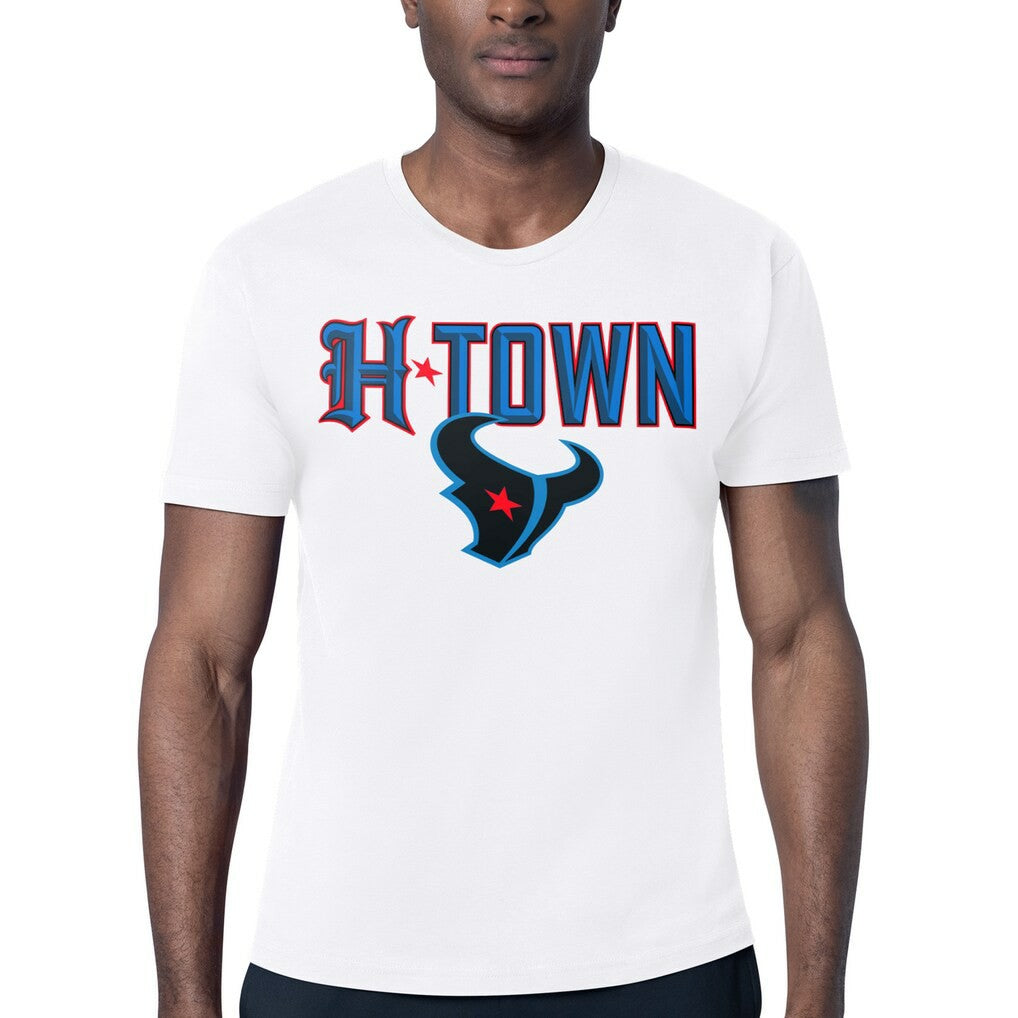 Houston Texans Starter H-Town Graphic T-Shirt White