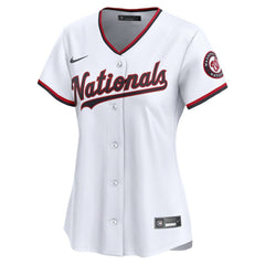 CJ Abrams Washington Nationals Nike Women's Home Limited Player Jersey – White Jerseys