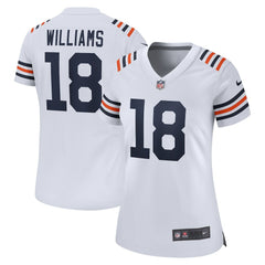 Caleb Williams Chicago Bears Women's 2nd Alternate Game Player Jersey White