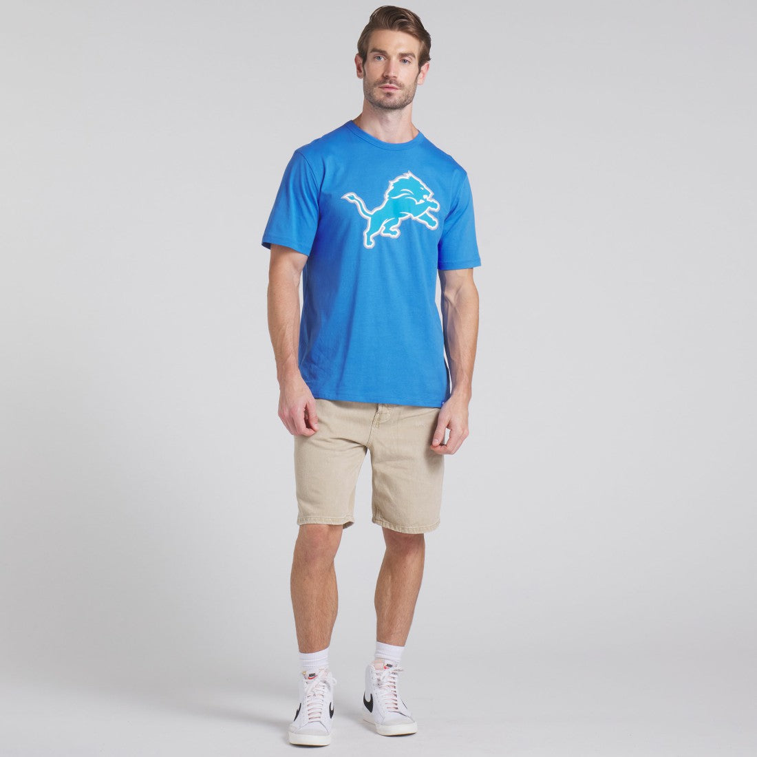 Detroit Lions Field Goal Legacy T-Shirt Blue