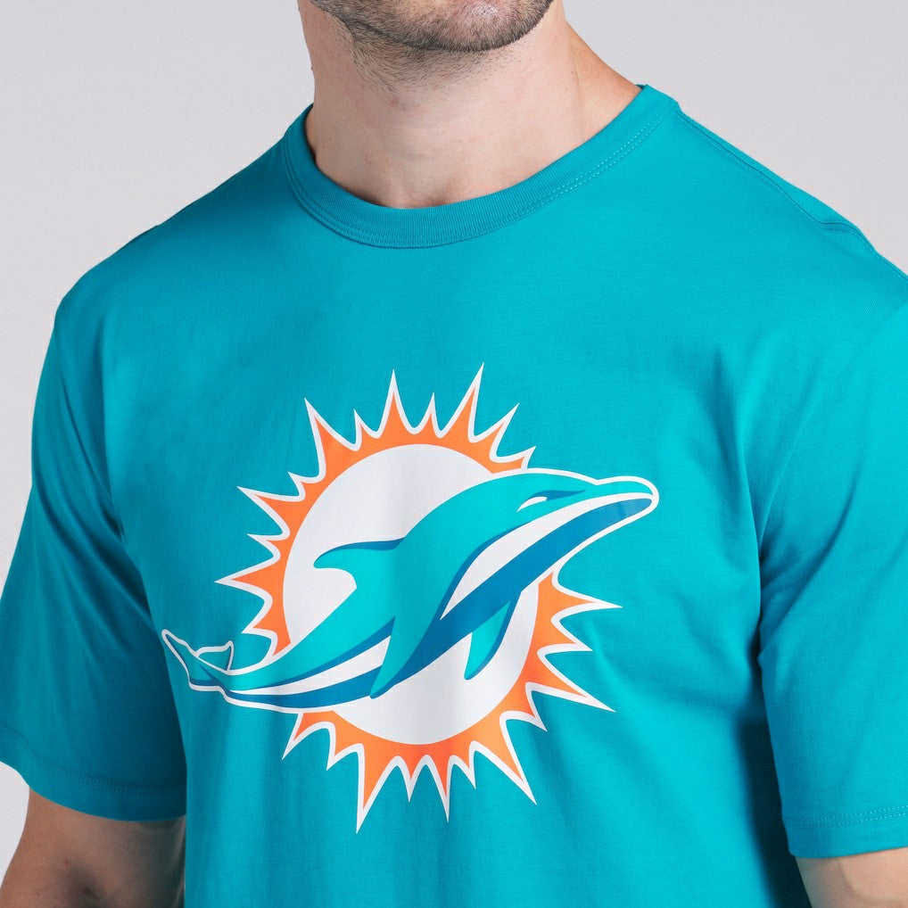 Miami Dolphins Field Goal Legacy T-Shirt Aqua