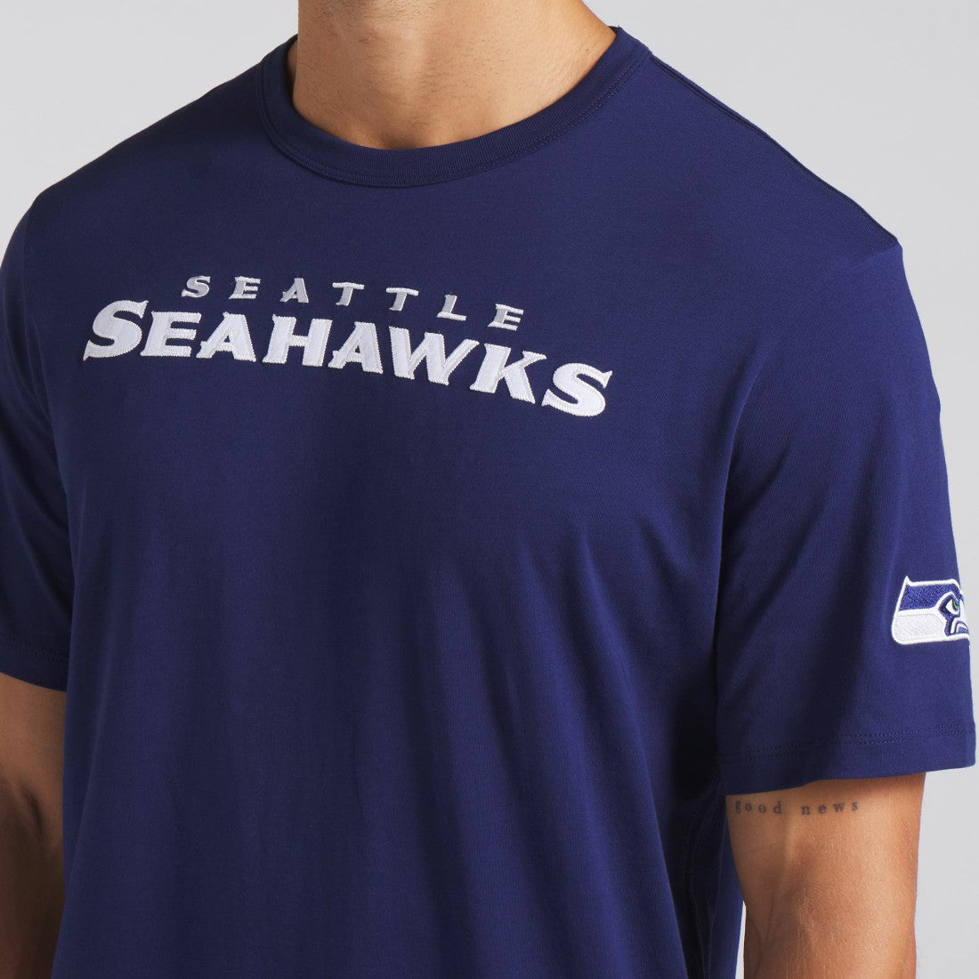 Seattle Seahawks Option Route Legacy T-Shirt College Navy