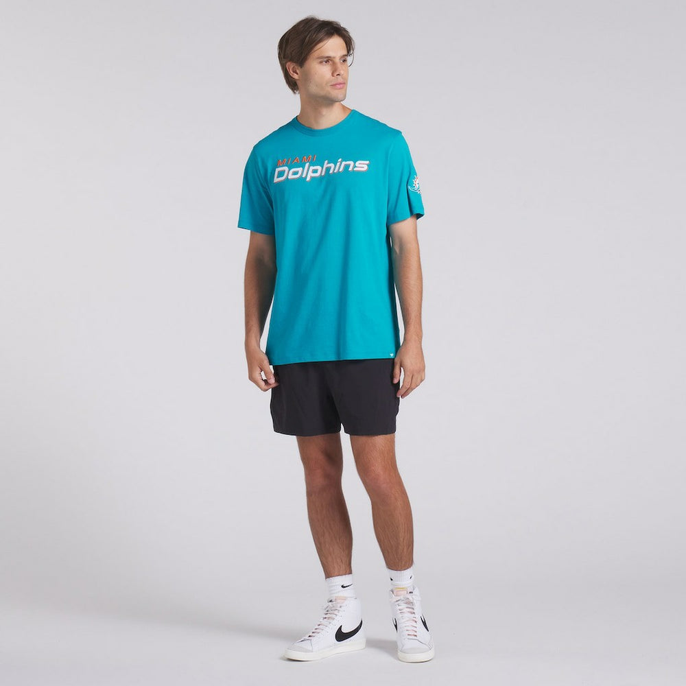 Miami Dolphins Option Route Legacy T-Shirt Aqua