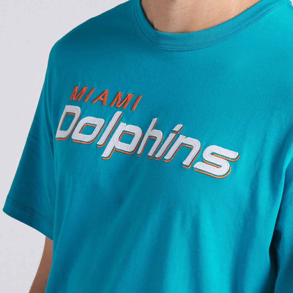 Miami Dolphins Option Route Legacy T-Shirt Aqua