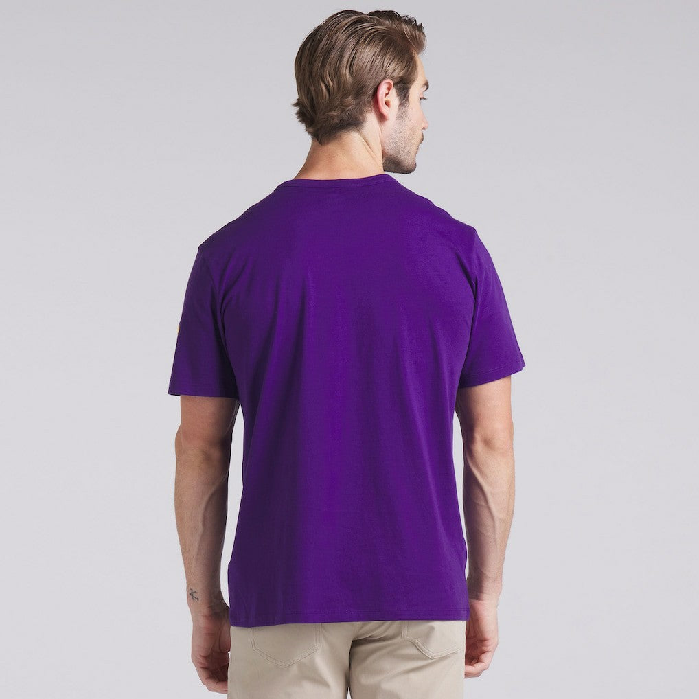 Minnesota Vikings Option Route Legacy T-Shirt Purple