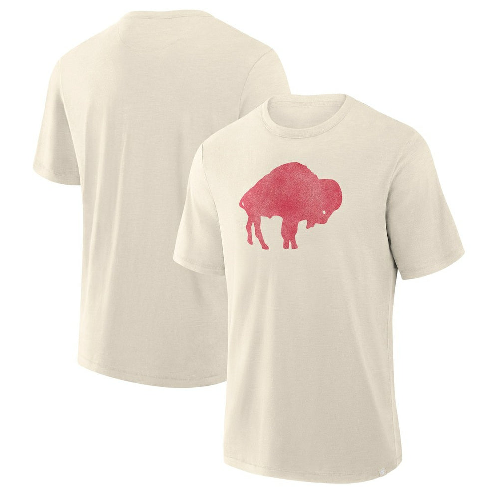 Buffalo Bills Slub T-Shirt Cream