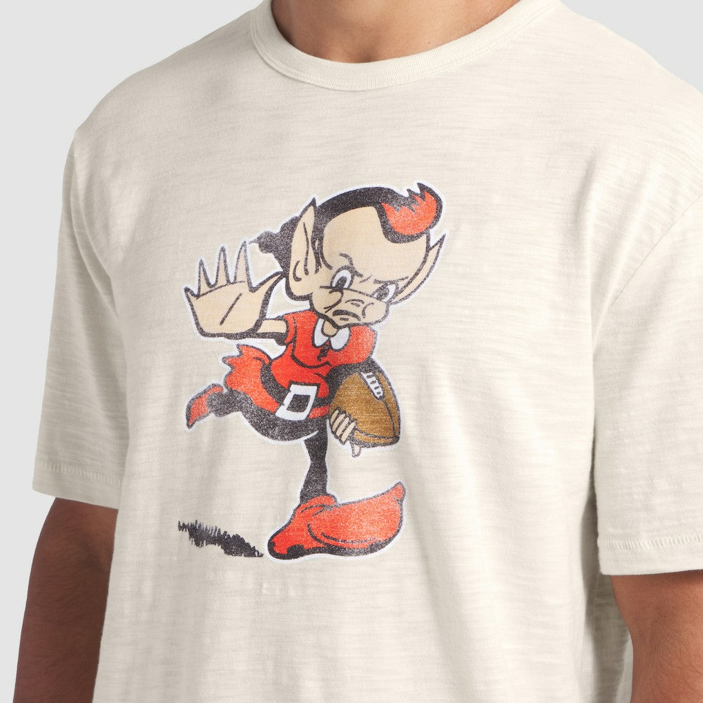 Cleveland Browns Slub T-Shirt Cream