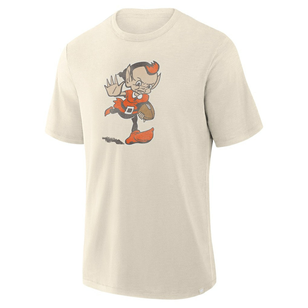 Cleveland Browns Slub T-Shirt Cream