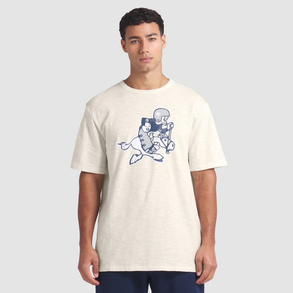 Dallas Cowboys Slub T-Shirt Cream