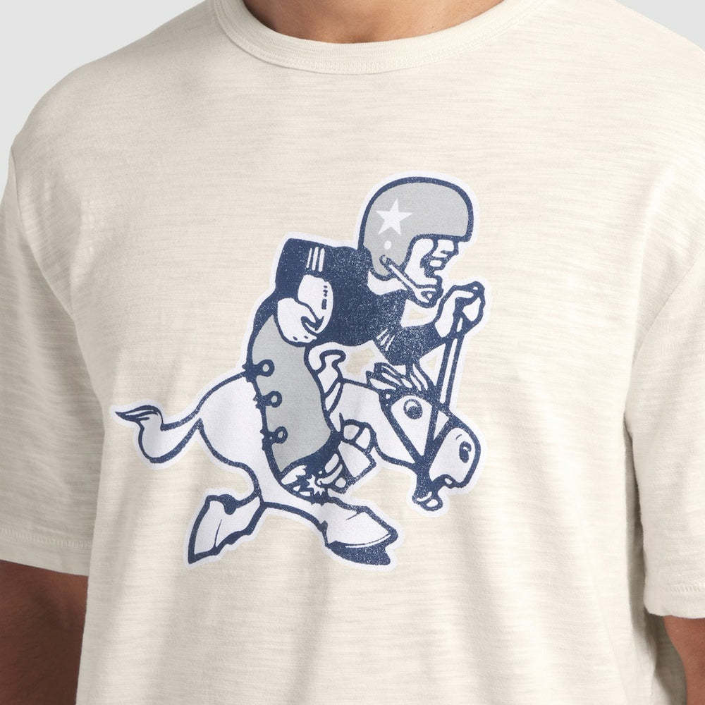 Dallas Cowboys Slub T-Shirt Cream