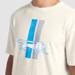Detroit Lions Slub T-Shirt Cream
