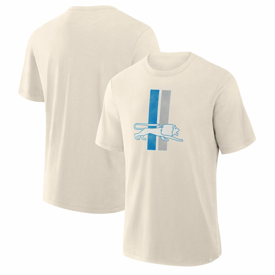 Detroit Lions Slub T-Shirt Cream