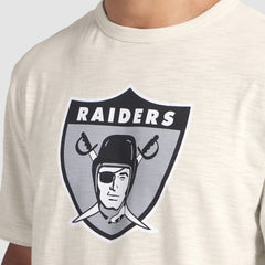 Las Vegas Raiders Slub T-Shirt Cream