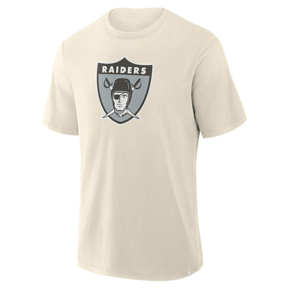 Las Vegas Raiders Slub T-Shirt Cream