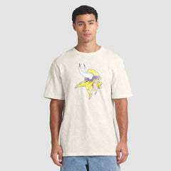 Minnesota Vikings Slub T-Shirt Cream
