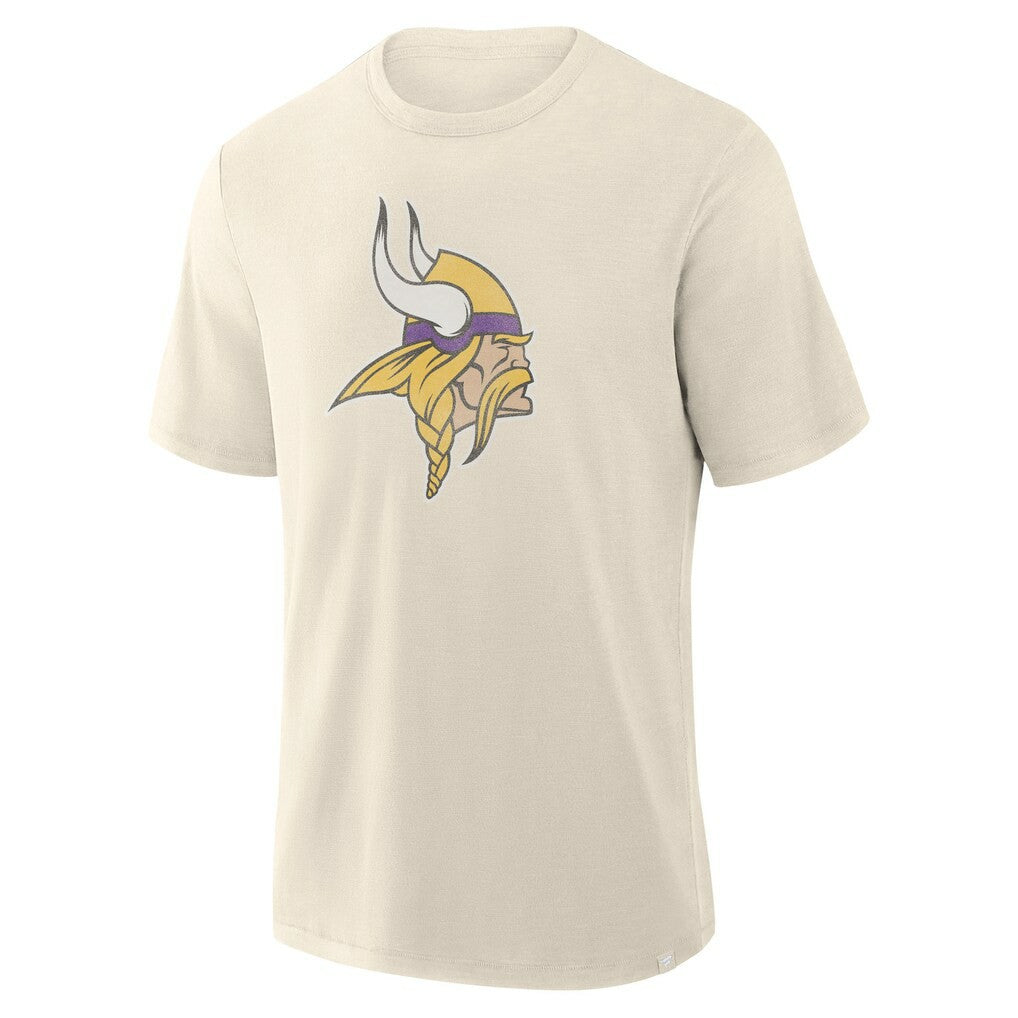 Minnesota Vikings Slub T-Shirt Cream