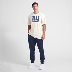 New York Giants Slub T-Shirt Cream