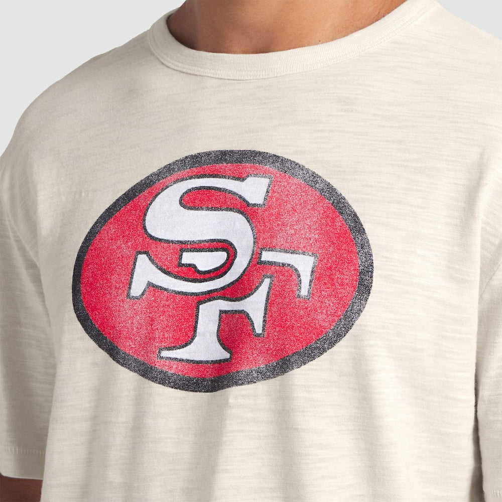 San Francisco 49ers Slub T-Shirt Cream
