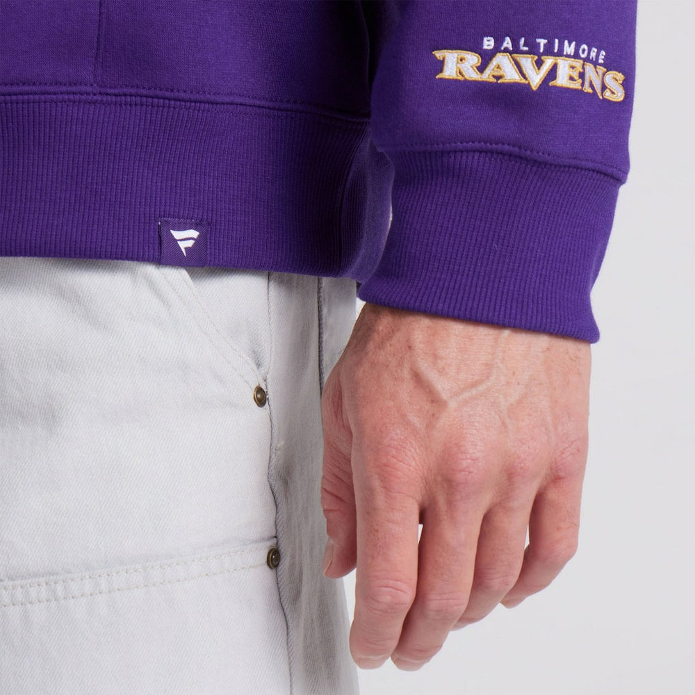 Baltimore Ravens Pylon Cam Legacy Pullover Hoodie Purple