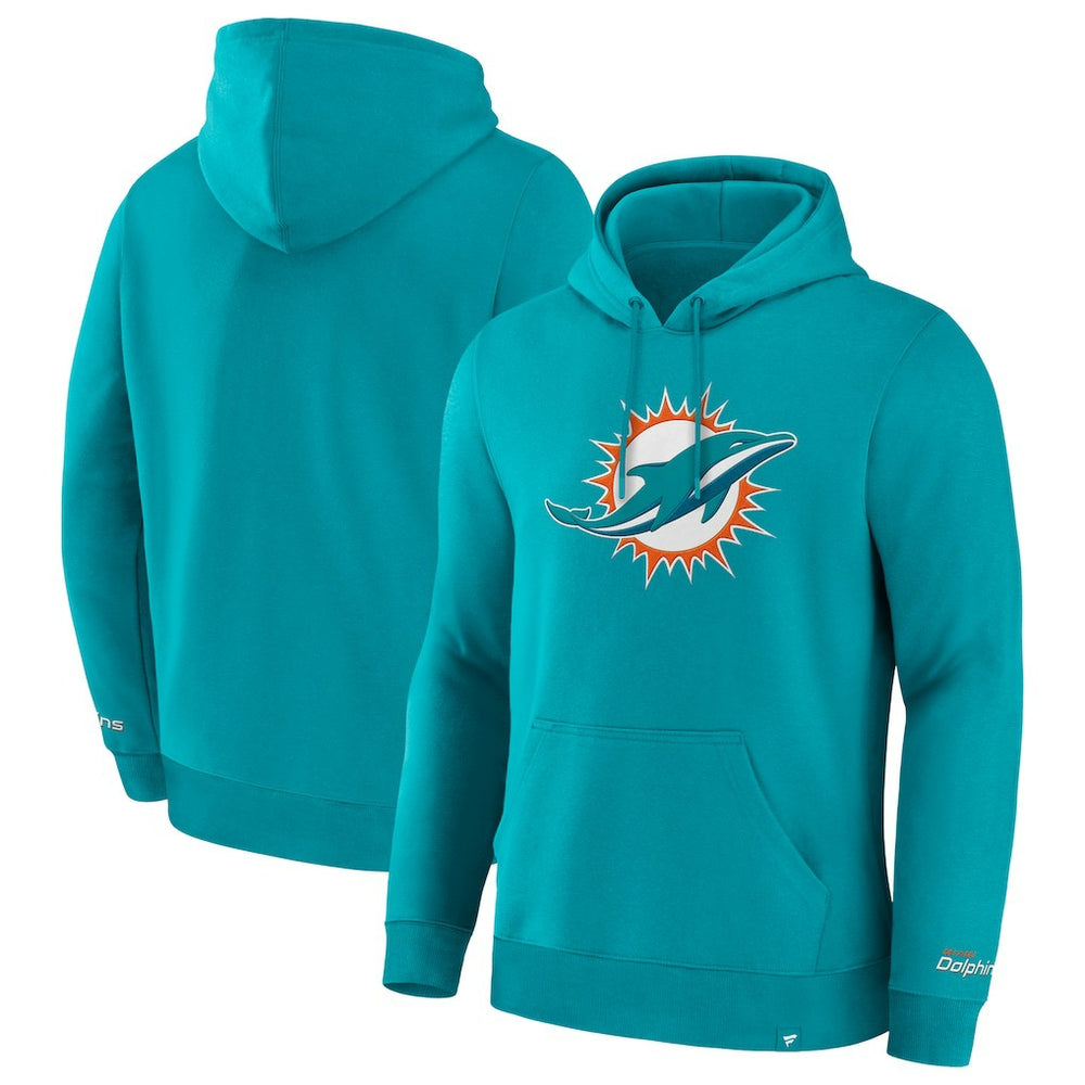 Miami Dolphins Pylon Cam Legacy Pullover Hoodie Aqua