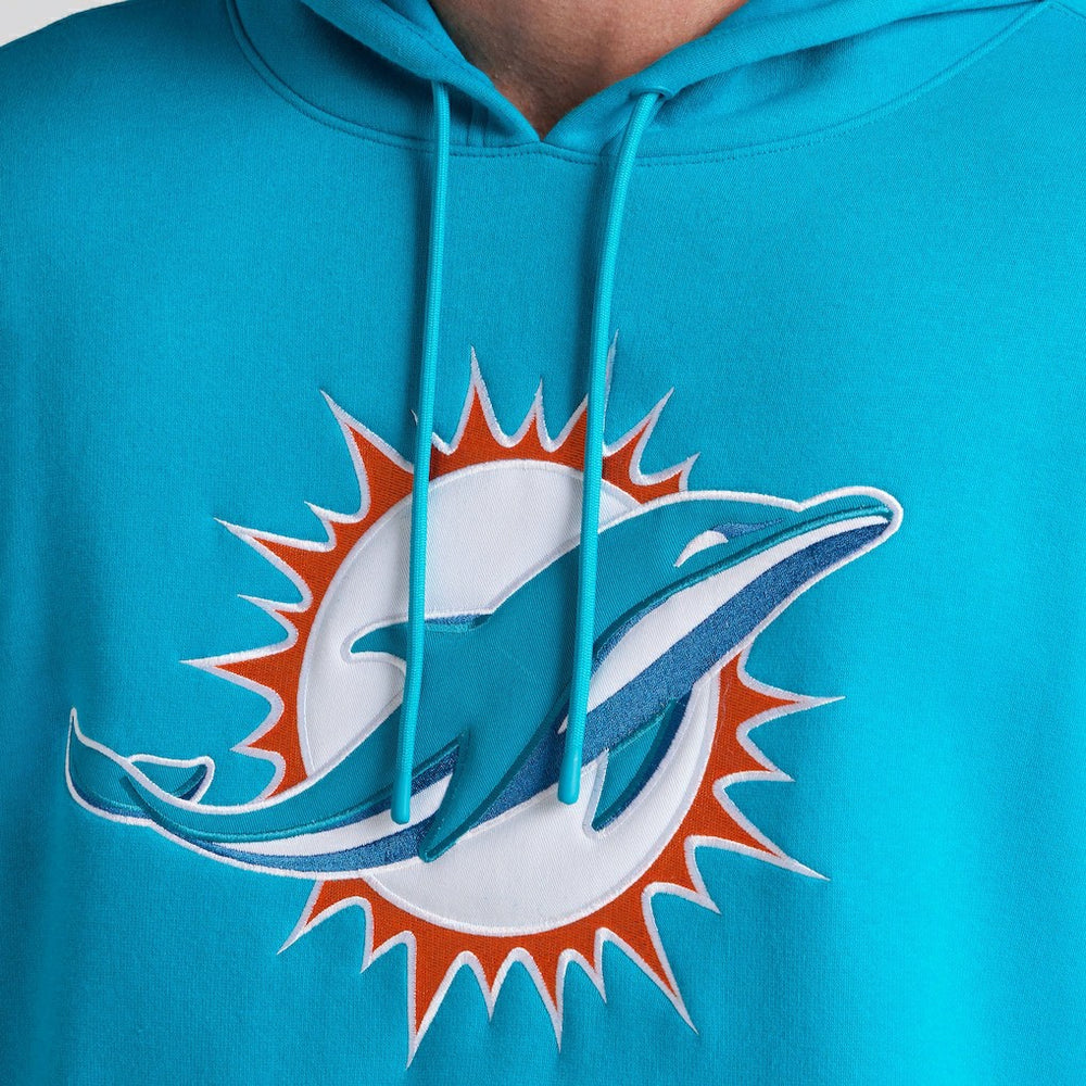 Miami Dolphins Pylon Cam Legacy Pullover Hoodie Aqua