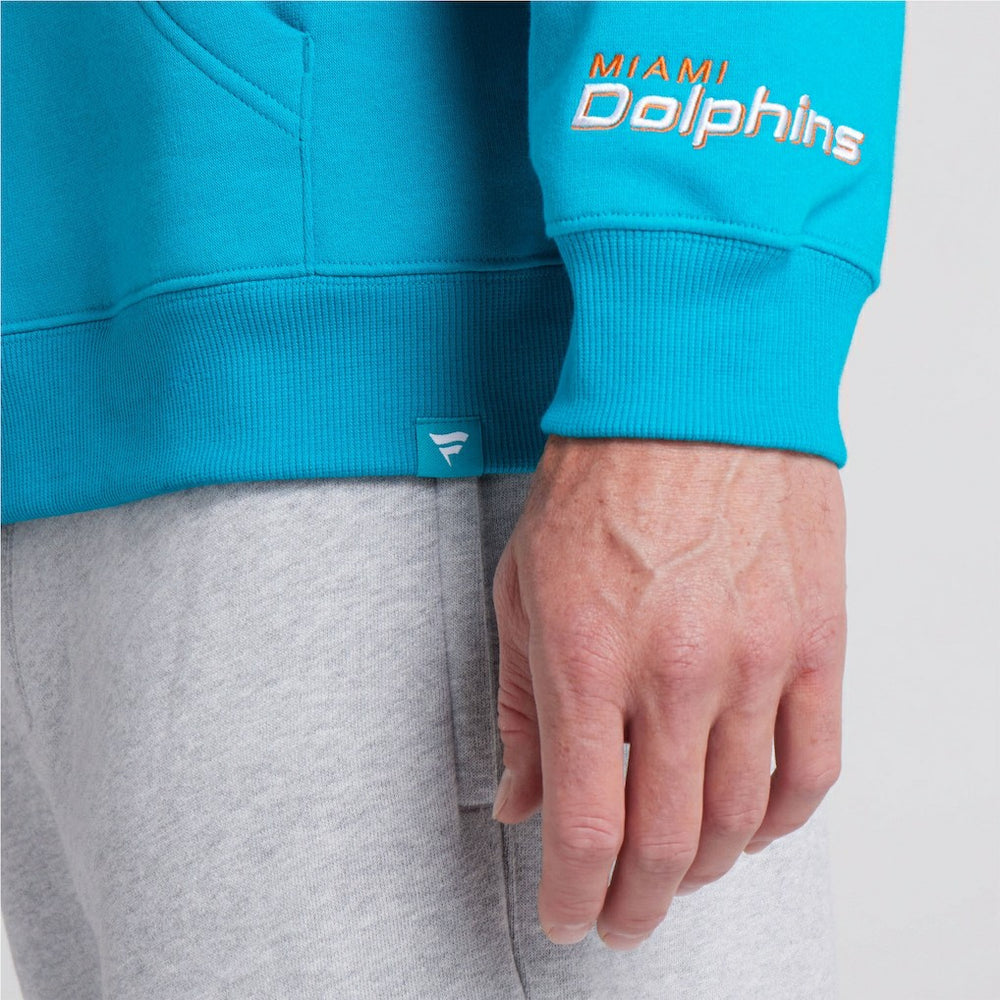 Miami Dolphins Pylon Cam Legacy Pullover Hoodie Aqua