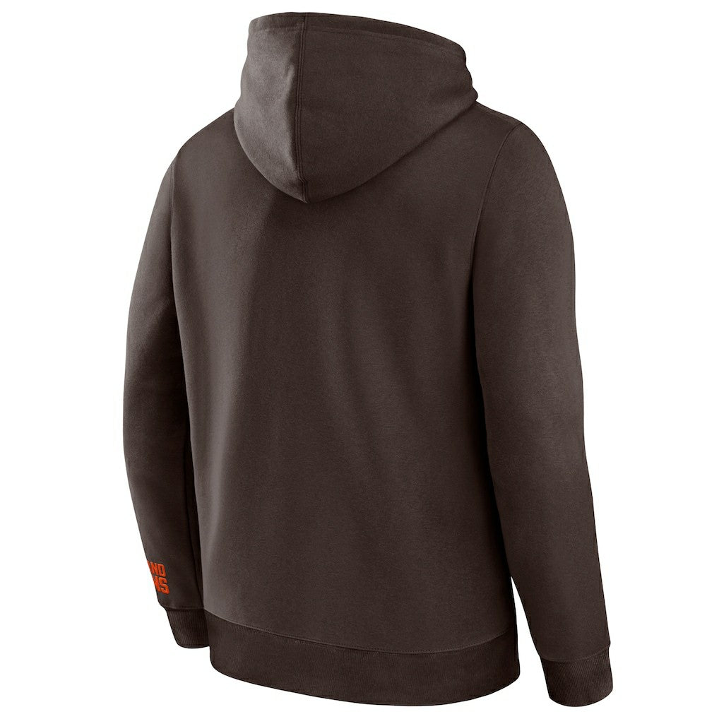 Cleveland Browns Pylon Cam Legacy Pullover Hoodie Brown