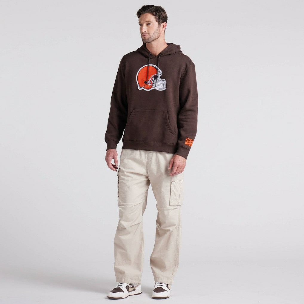 Cleveland Browns Pylon Cam Legacy Pullover Hoodie Brown