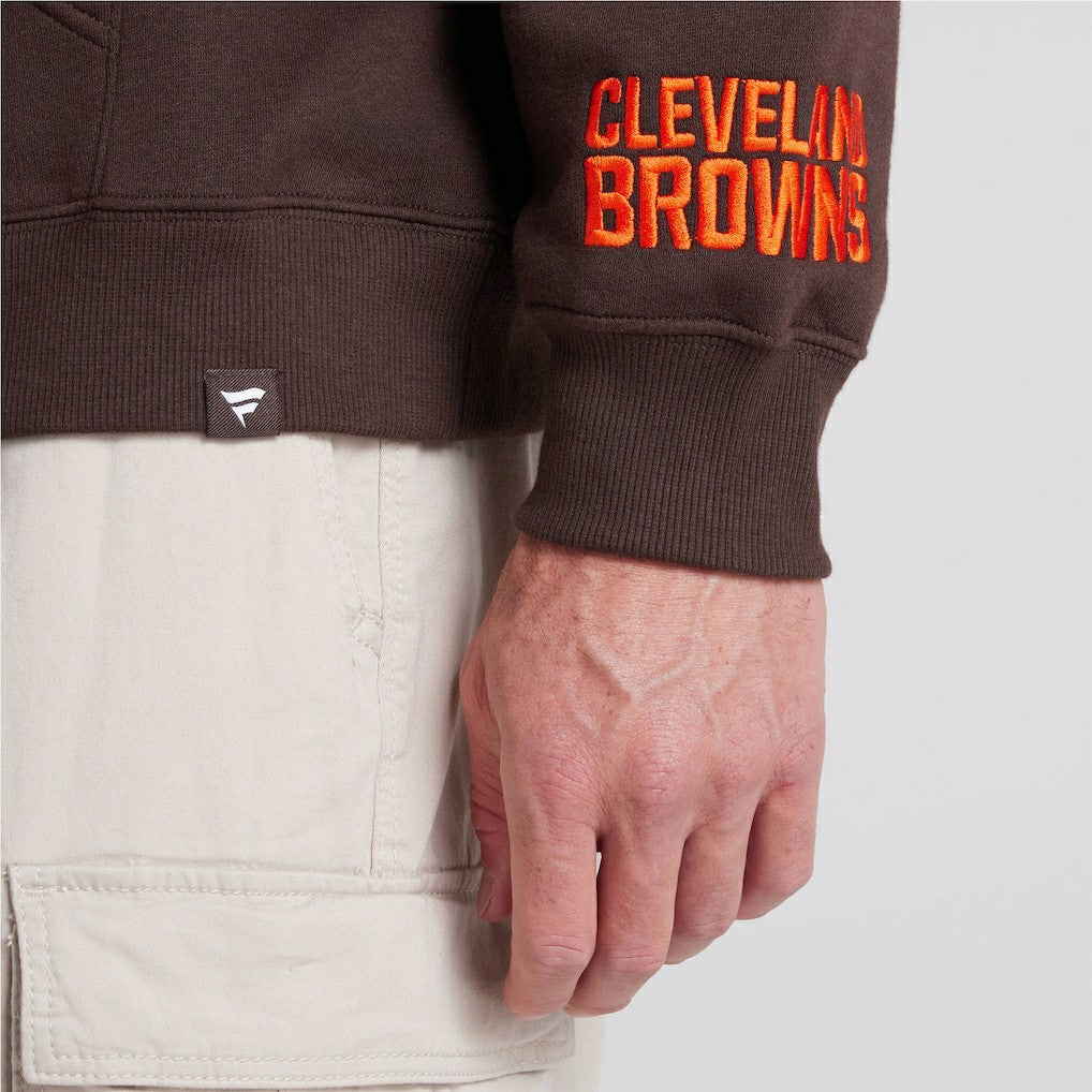 Cleveland Browns Pylon Cam Legacy Pullover Hoodie Brown