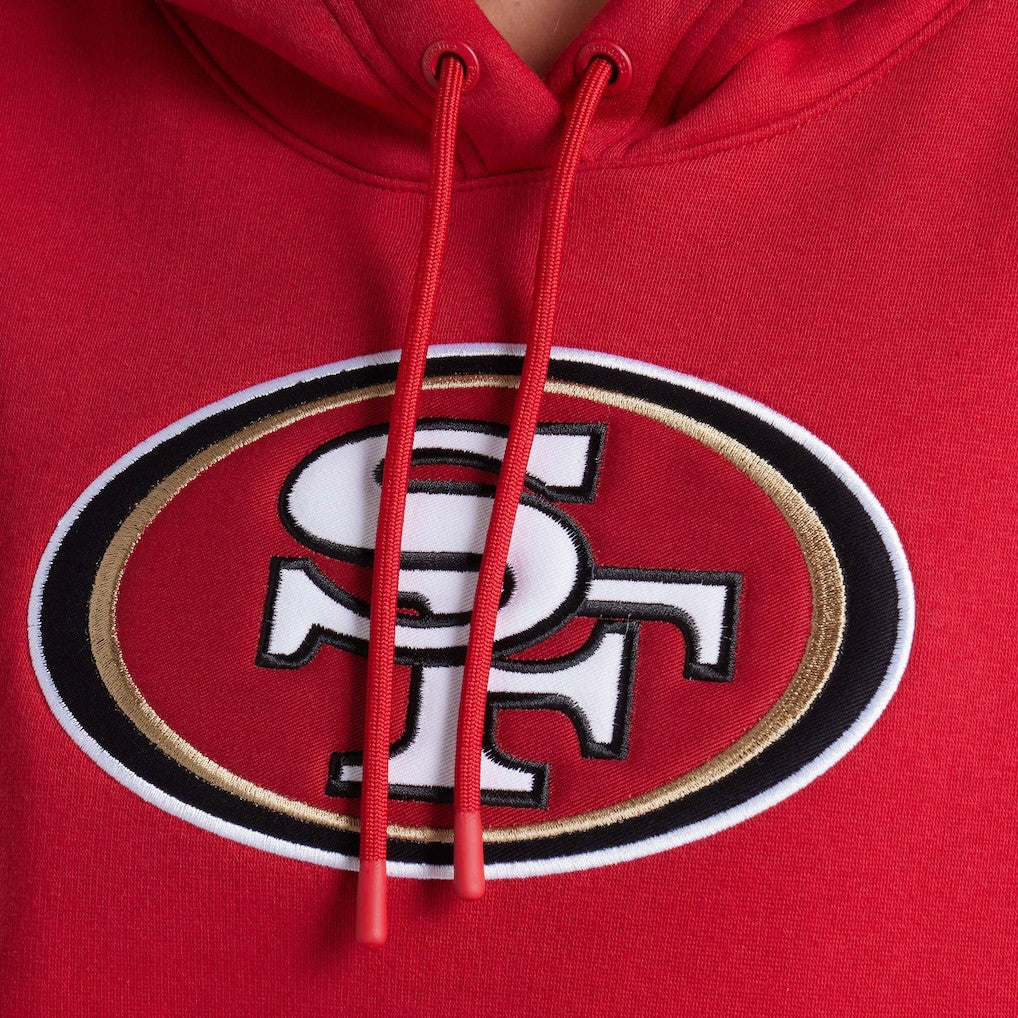 San Francisco 49ers Women's Legacy Fleece Pullover Hoodie Scarlet