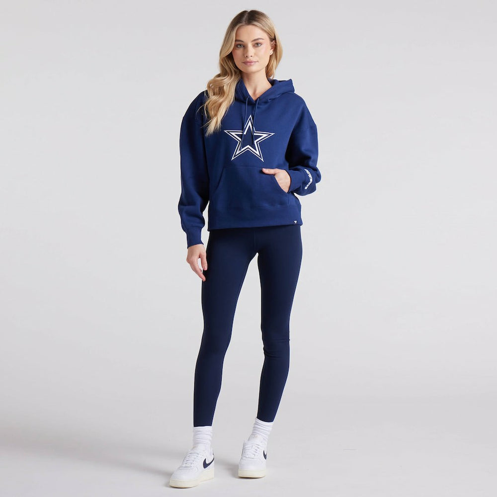 Dallas Cowboys Women's Legacy Fleece Pullover Hoodie Navy