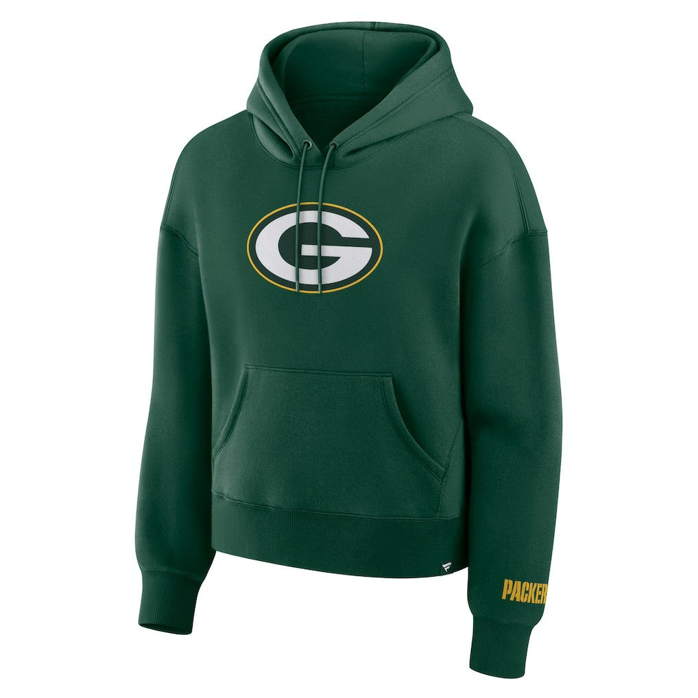 Green Bay Packers Women's Legacy Fleece Pullover Hoodie Green