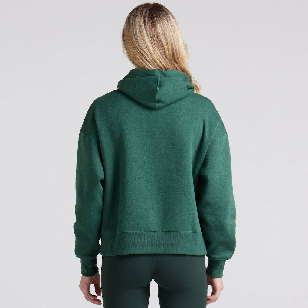 Green Bay Packers Women's Legacy Fleece Pullover Hoodie Green
